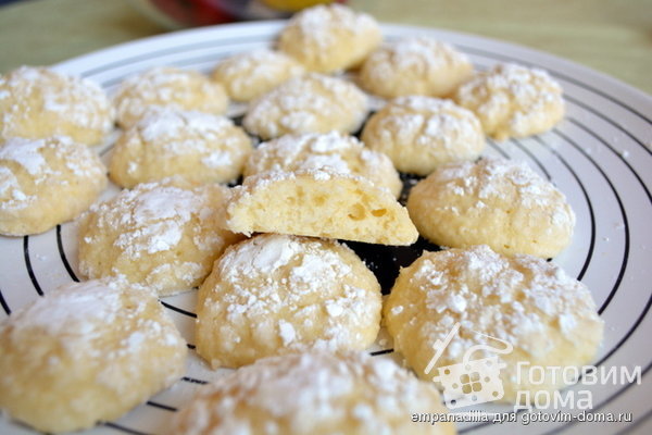 Лимонно-кокосовое печенье фото к рецепту 2