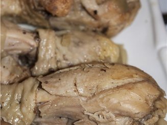Курица, тушенная с луком