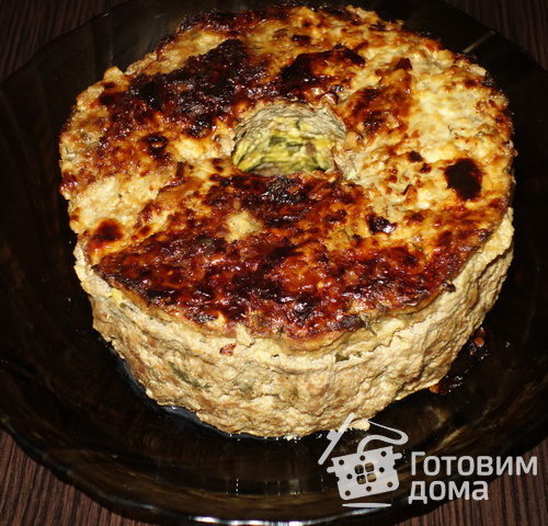 Мясная запеканка с начинкой