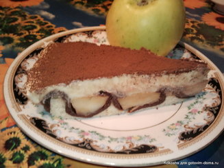 Пляцок волны Дуная с яблоками