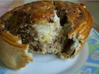 Булочки-бриоши с кремом патисьер