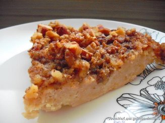 Пирог "Желтенький" с яблоками (на желтках)