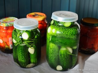 Солёные огурцы (холодным способом)