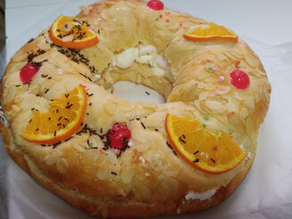 Roscón de Reyes или Королевский бублик