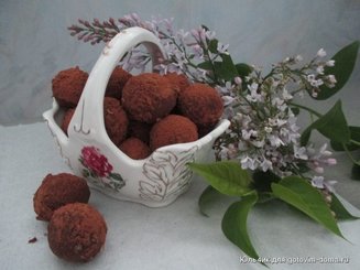Нутовые конфеты