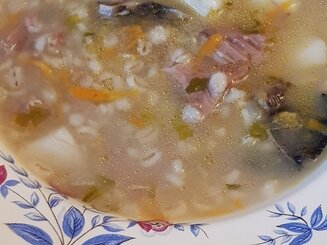 Крупник (польский суп с перловкой)