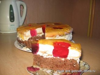 Торт Перекладанец "Бьедронка" (Божья коровка)