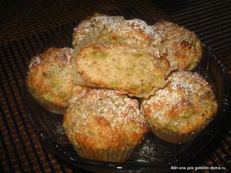 Ревенные маффины