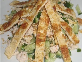 Салат "Куриная горка"