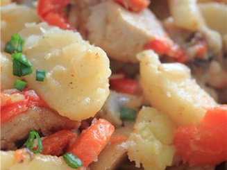 Оджахури из курицы по-грузински