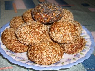 Творожно-банановое печенье