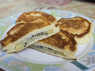 Сырники с киви