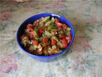 Быстрые маринованные баклажаны