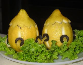 Фаршированные лимоны