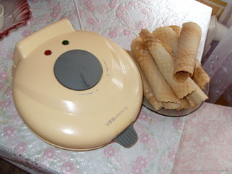 Вафельки хрустящие