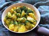 Шепу Бхаджи (картофель с укропом)