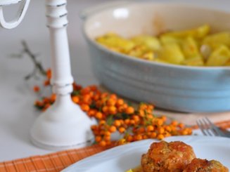 Картофель, запеченный с тимьяном