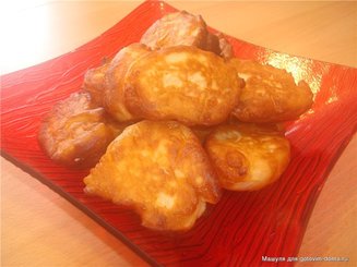 Пышные оладушки на дрожжах