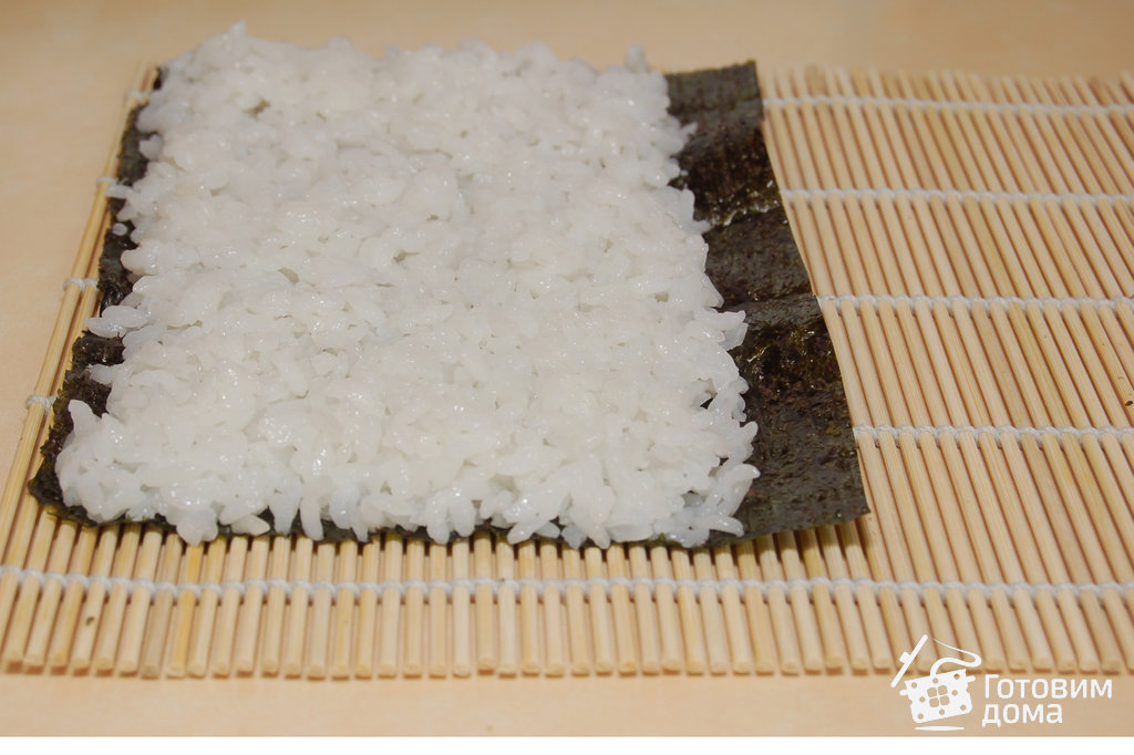 Роллы рисом наружу (урамаки) в домашних условиях