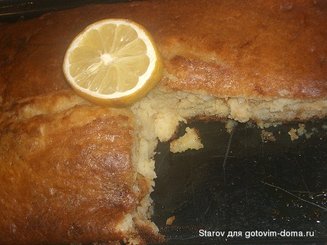 Лимонный пирог
