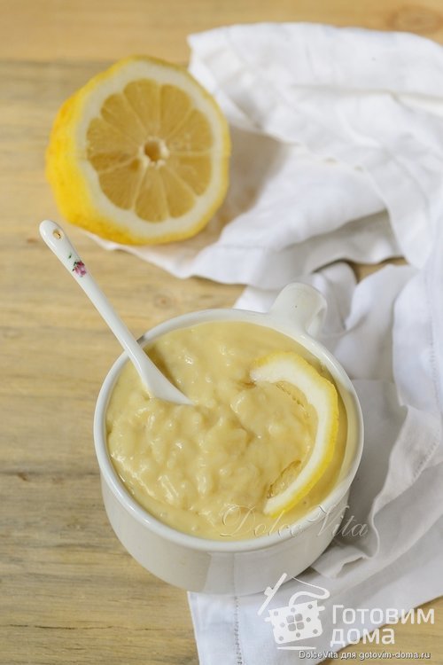 Risolatte al limone – Молочный рис с лимоном (десерт)