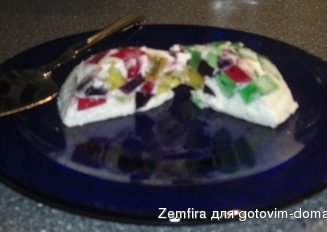 Десерт "Осколки счастья" (желейный)