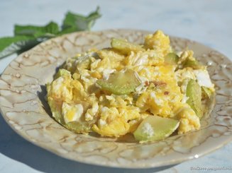 Омлет с кабачками