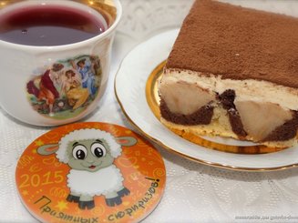 Пляцок волны Дуная с яблоками
