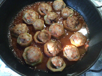 Фаршированные кабачки