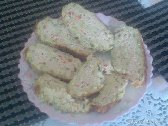 Рулет из кабачка и фарша