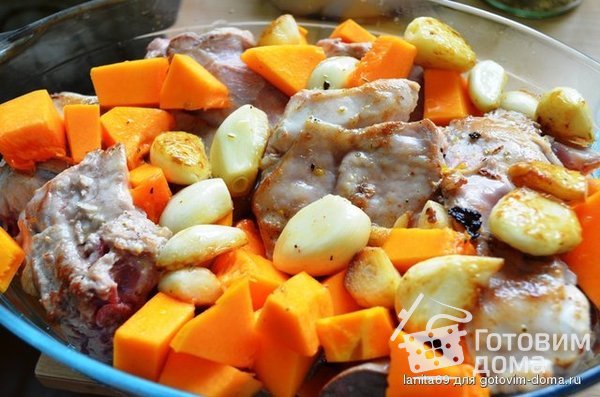 &quot;Южный гость&quot; кролик с тыквой и апельсинами фото к рецепту 3