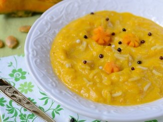 Тыквенная каша с рисом