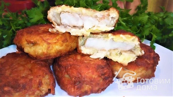 Рыба в картофельной шубе фото к рецепту 3