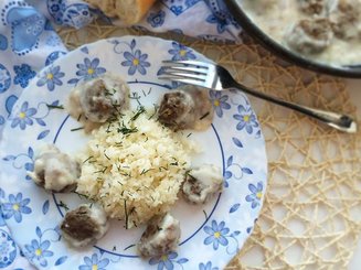 Рис с чесноком и сливочным маслом