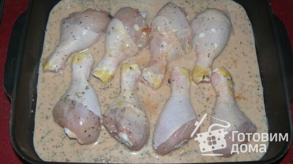 Куриные голени в духовке фото к рецепту 3