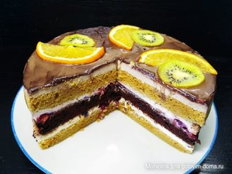 Медовик в суфле