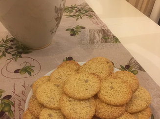 Кунжутное печенье