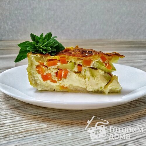 Овощной пирог с сыром