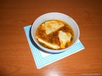 Борек (туркменские пельмени, один из вариантов)