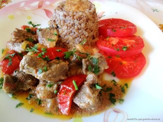 Паприкаш из свинины