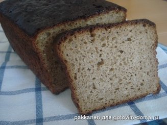 Картофельный хлеб на ржаной закваске