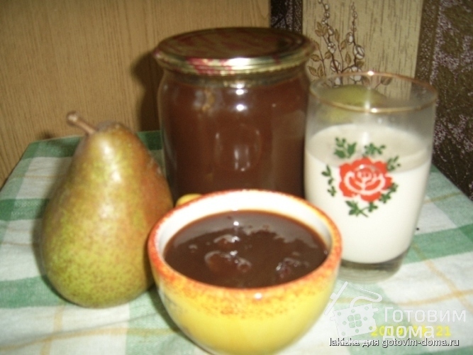 Грушевая сгущенка