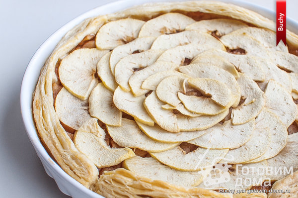 Яблочный пирог фото к рецепту 3