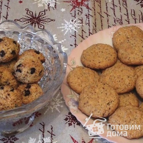 Кокосово-миндальное печенье