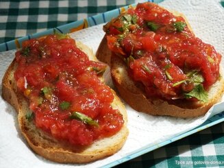 Завтрак по-средиземноморски или Pan con tomate