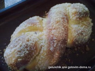 Булка с творогом
