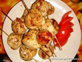 Куриный шашлык "Кучерявый"