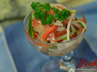 Салат" Морская пена"