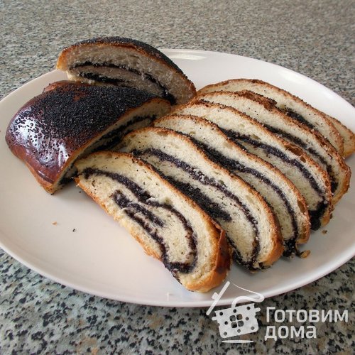 Рулет с маковой начинкой