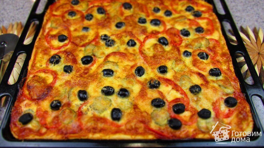 Итальянская пицца – пошаговый рецепт с фото | СуперМука